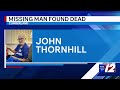 Missing Cumberland man found dead