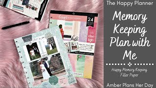 Memory Keeping Plan with Me | The Happy Planner