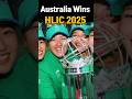 Australia Team Wins the 2025 Hanwha LIFEPLUS International Crown