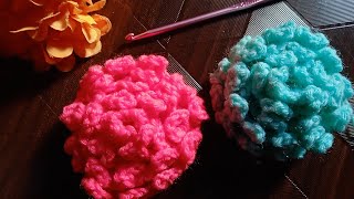 Amazing and Beautiful  Flower made by crochet #handmade #crochet #redflower #flowers