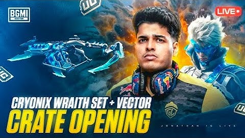 1,00,000 CRYONIX SET + VECTOR OPENING | JONATHAN IS BACK!! | BGMII