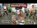 Deadlifting  first time deadlifting  gym fitness  yuvraj vishwakarma gym bodybuilding d