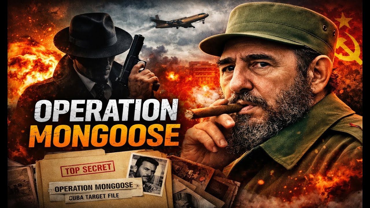 Operation Mongoose: CIA’s Secret War to Destroy Castro | Covert Sabotage, Spies & Cold War Chaos