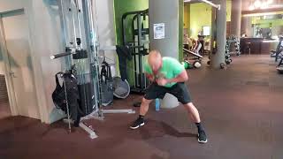Sumo Stance Rocking Anti-Rotation Press