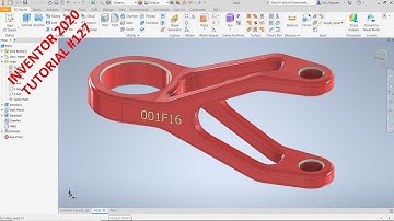 Inventor 2020 Tutorial #127 | 3D Modeling Basic