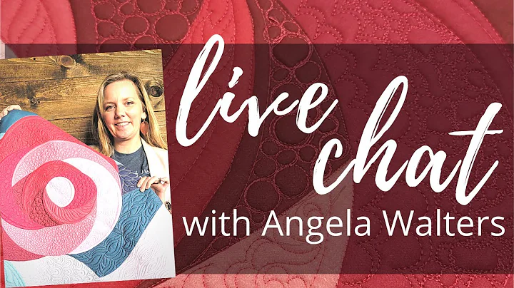 Machine Quilting with the Petunia Ruler - Live Cha...