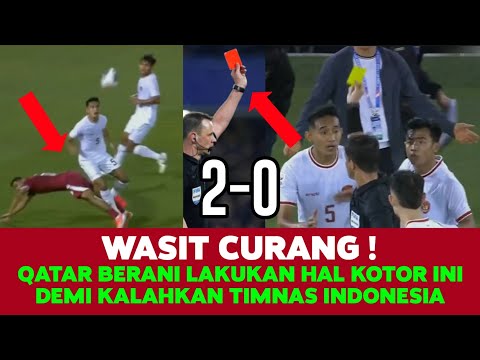 Qatar Bayar Wasit Untuk Menang?!Hasil Pertandingan Timnas Indonesia U23 VS Qatar Piala Asia U23 2024