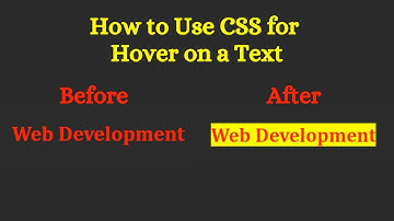 How to Use CSS for Hover on a Text #javascript #frontend #animation #loader #loading