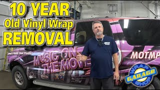 What to expect when removing a vinyl wrap that's been on for 10 years #vinylwrap #wrapshop #sticker by Wrap Shop Garage 566 views 10 months ago 12 minutes, 56 seconds