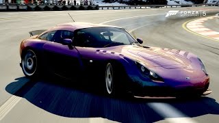 Forza 5 TVR Sagaris Drift in the Alps