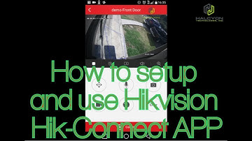 Hikvision Hik-connect Phone app - How to register and setup step-by-step tutorial guide