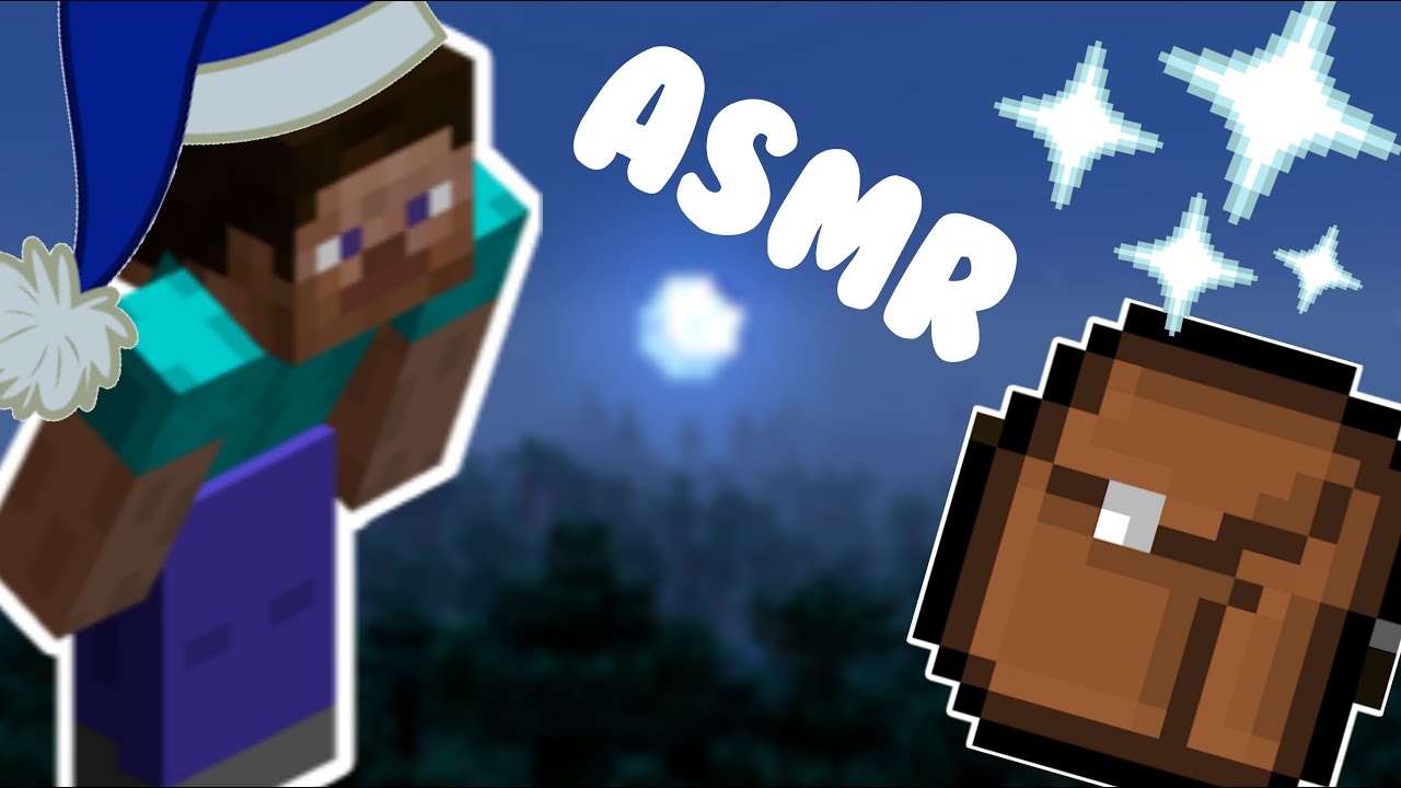 ASMR | ON POSE NOS BAGAGES ! MINECRAFT CHUCHOTEMENT, TAPPING | LET'S PLAY ASMR