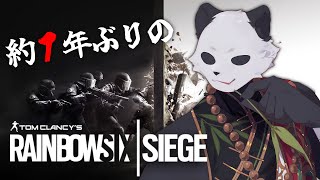 【Rainbow Six Siege】超大型アップデートがくる名作FPSを約1年ぶりに起動する【摩耶パンダ/ケモノVtuber】