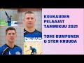 Lempo Volleyn Kuukauden pelaajat tammikuu 2021: Tomi Rumpunen ja Sten Kruuda
