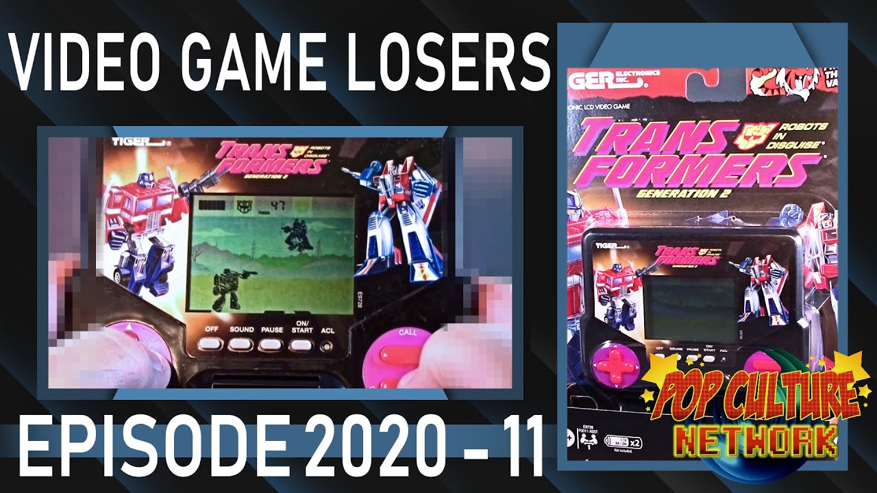Video Game Losers 2020 - 11: Tiger Electronics Transformers Generation ...