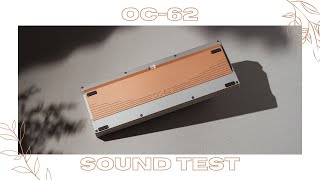 60% Keyboards are always so pretty | OC-62 Overview and Sound Test screenshot 2