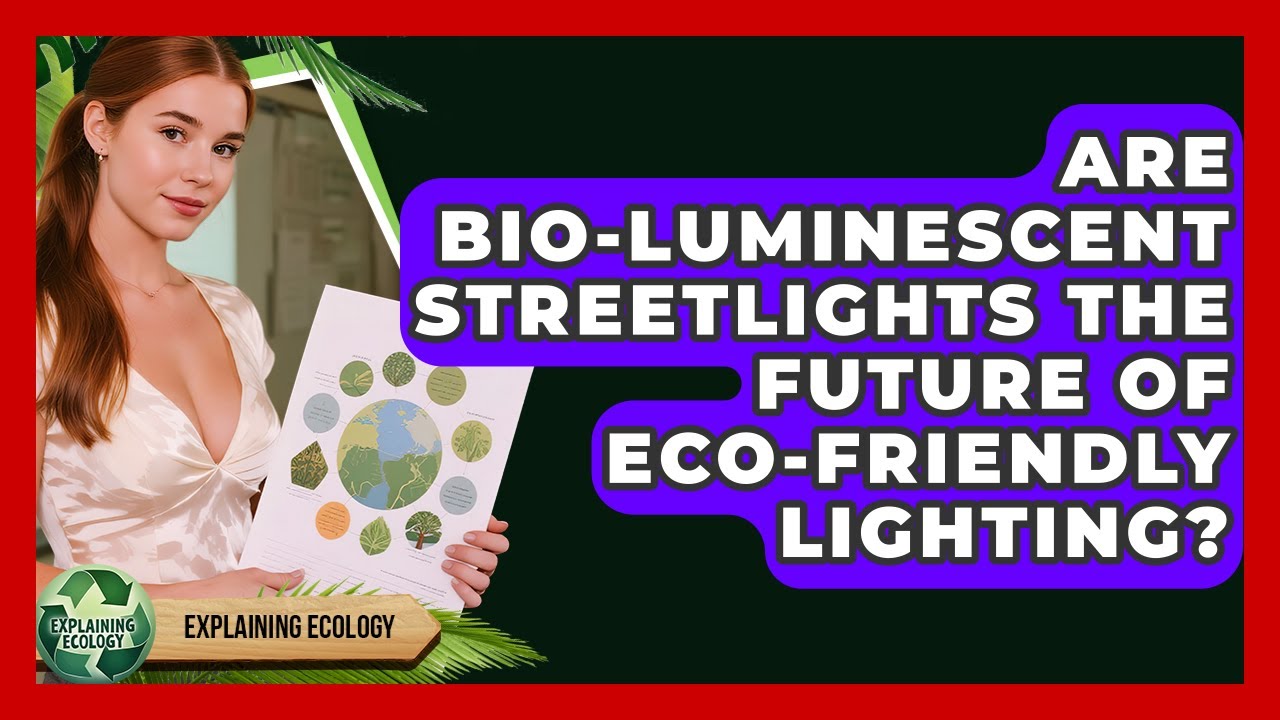 Are Bio-luminescent Streetlights The Future Of Eco-friendly Lighting? - Explaining Ecology