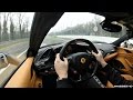 Ferrari 488 gtb onboard flat out  track  pure exhaust note  blue flames