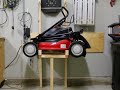 Garage Storage Ideas For Lawn Mower