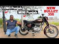 New Bullet 350 MINI Punjab &amp; LONG Punjab Silencer Sound 🔥