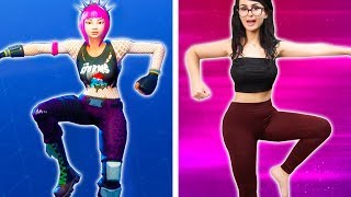 Fortnite dances in real life challenge! leave a like if you enjoyed
and want me to do more from battle royale! girl can't breathe without
wif...
