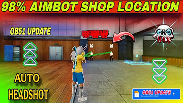 Free fire Headshot Hack || Panel for mobile FF 🔥 Free Fire panel || Meta Data file + Shop location