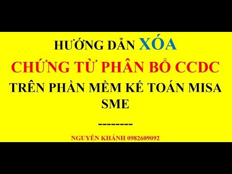 Video: Cách Ghi Giảm Nguyên Vật Liệu Từ Tài Khoản Ngoại Bảng