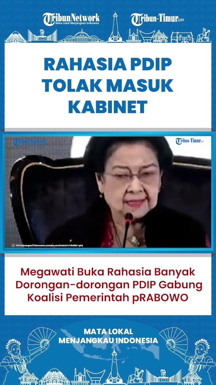SHORT | Rahasia di Balik PDIP Batal Gabung Prabowo, Megawati: Gabung Dapat Apa? Pasti Jelek