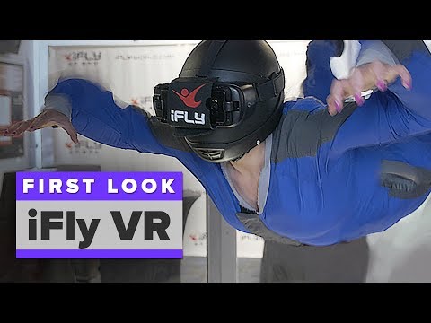 I tried indoor skydiving in VR