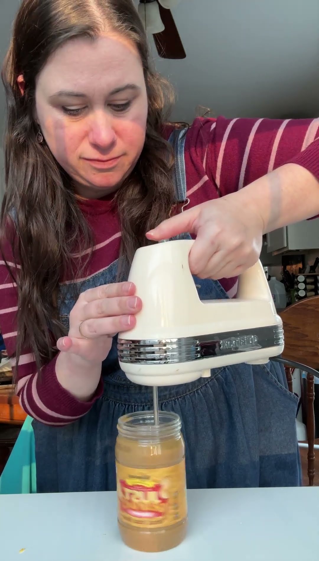 Mixing Peanut Butter Mishap || ViralHog