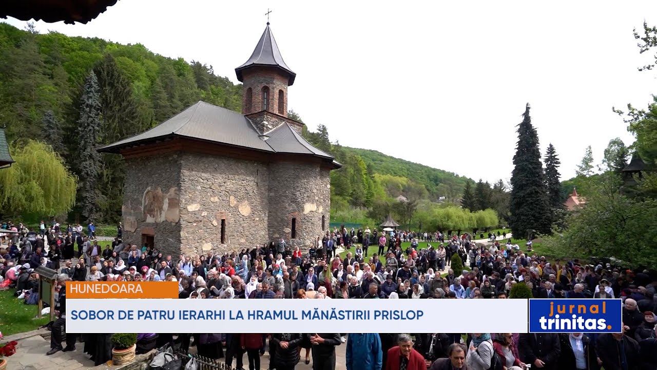 Sobor de patru ierarhi la hramul Mănăstirii Prislop