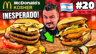 Probando por PRIMERA VEZ un MCDONALDS KOSHER (COMIDA JUDIA) ¿ES TAN DIFERENTE?