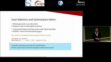 ICAPS 2018: Tim Niemueller on "ASP-Based Time-Bounded Planning for Logistics Robots"