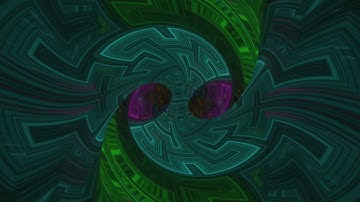 VJ Loop: LayeredWaveTorus WideRGB