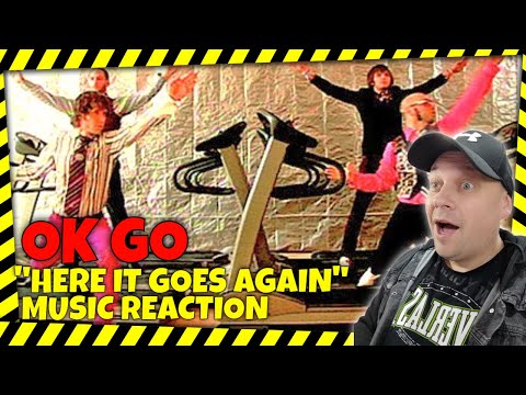 OK GO - " HERE IT GOES AGAIN " - [ Reaction ] | UK REACTOR |