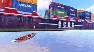 Funny Cargo Fails and Phantom Trumpet Troll | Rust Admin Spectating/Trolling