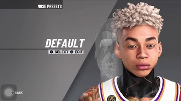 *NEW* BEST DRIPPY FACE CREATION TUTORIAL IN NBA 2K20! LOOK LIKE A DRIBBLE GAWD | BEST FACE CREATION