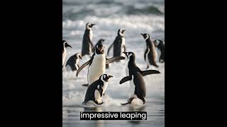 Penguins can jump up to 6 feet high