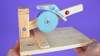 Make an Amazing Mini Table/Bench Saw recycling materials