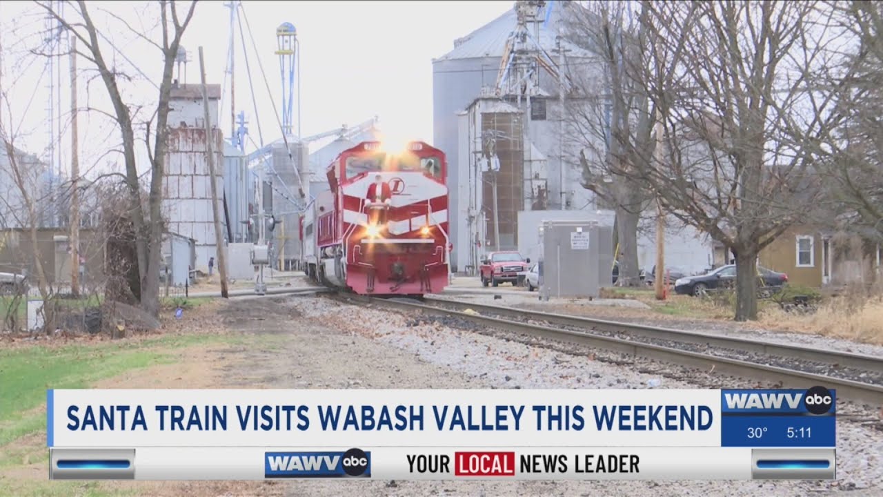 Santa Train to make its way through the Wabash Valley this weekend