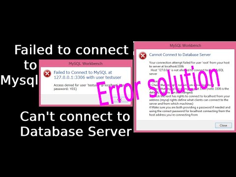 Can't connect to