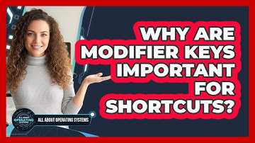 Why Are Modifier Keys Important for Shortcuts?