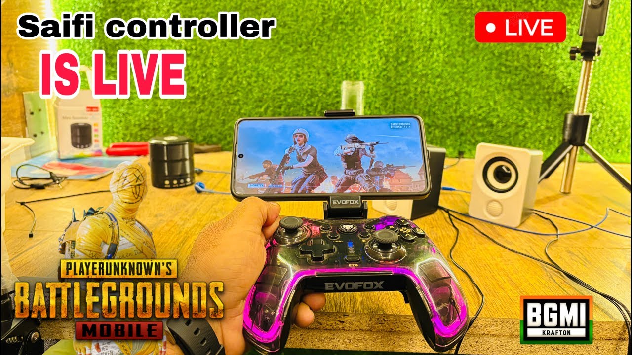 Bgmi play with controller 