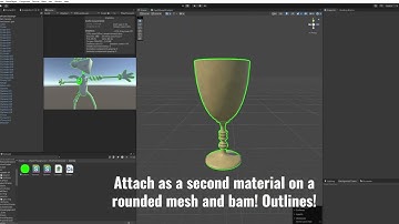 Basic Outlines in Unity URP - Geometry Shader  (HLSL)