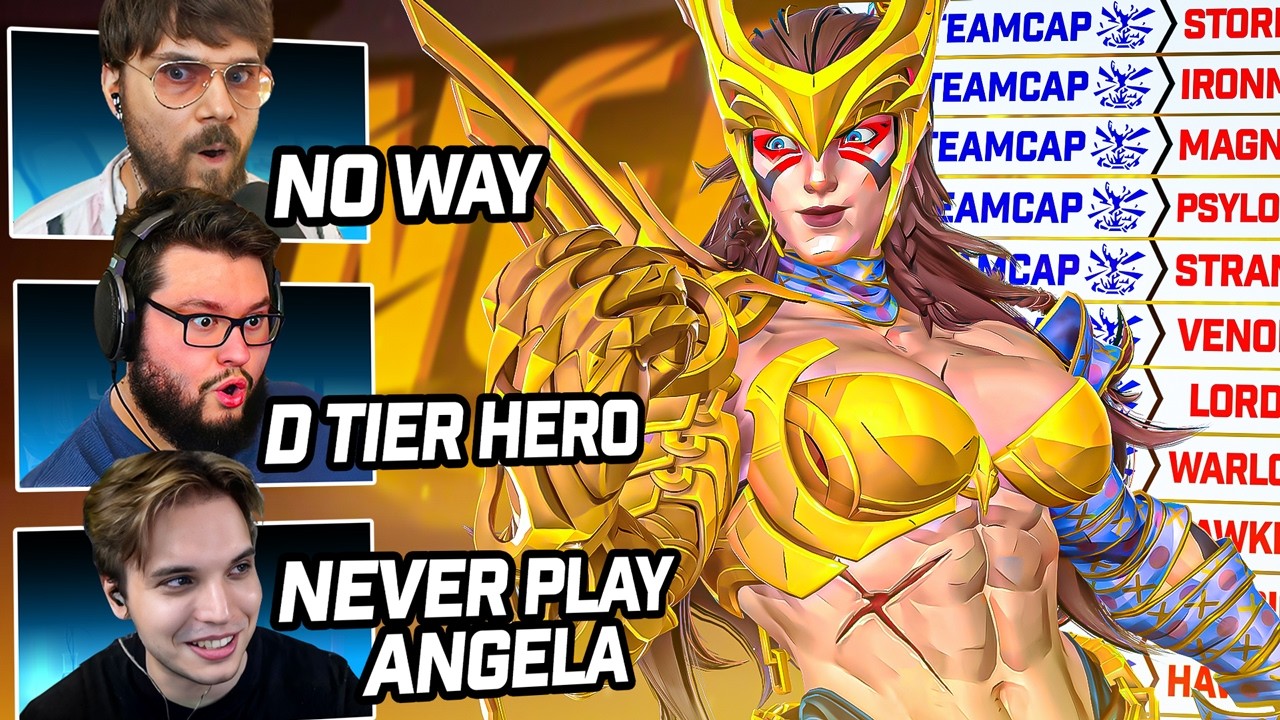 Streamers React to the #1 Angela - 'TeamCaptain'