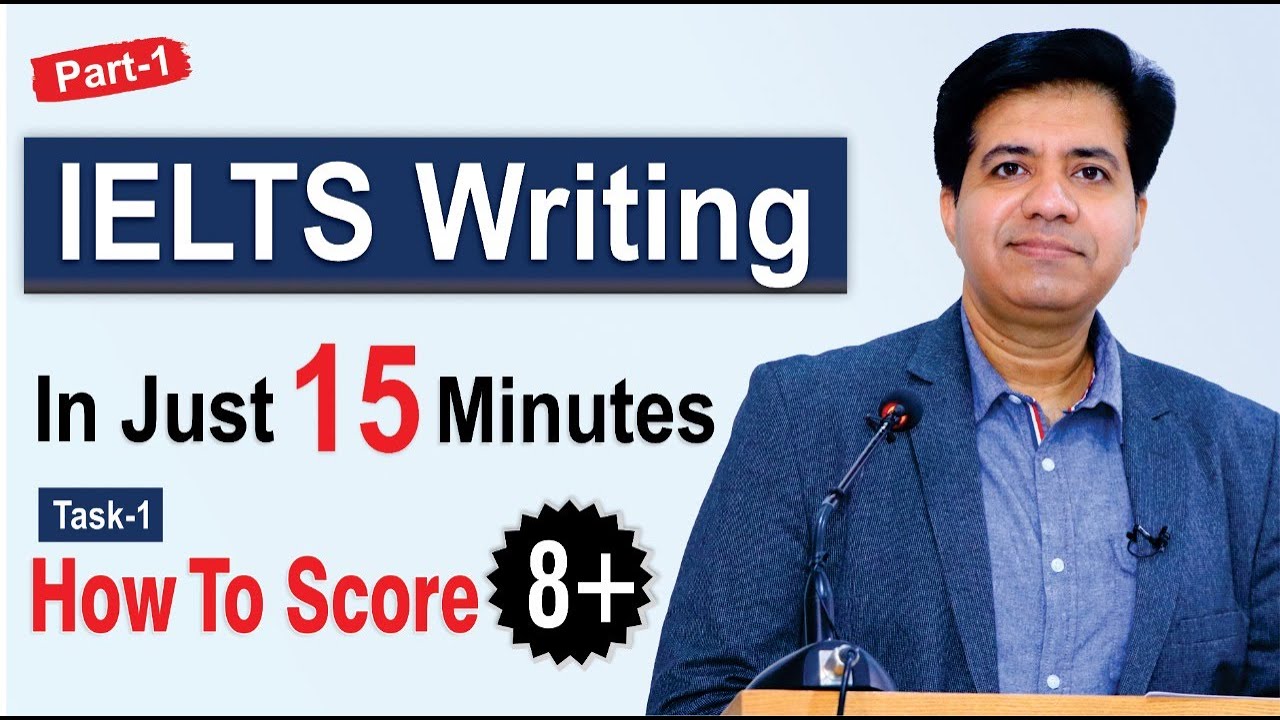 IELTS Writing in Just 15 Minutes - Academic Task 1 Report Writing || By ...