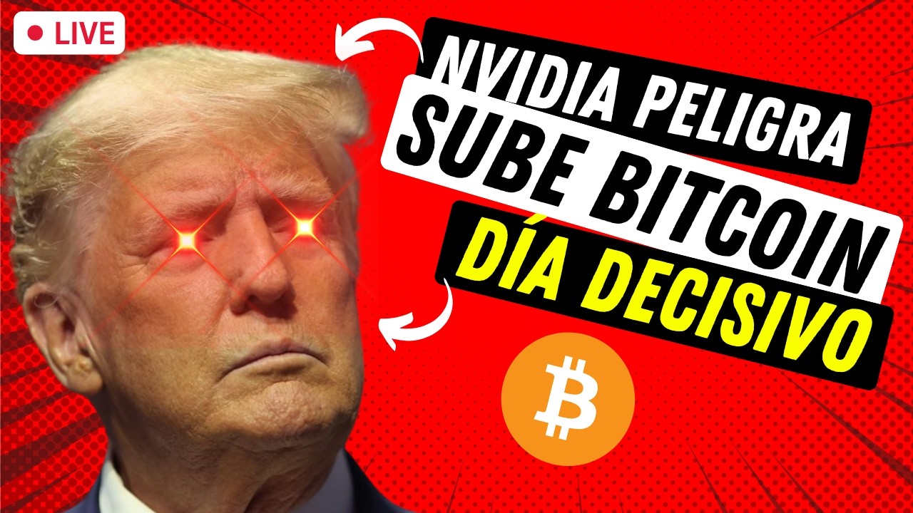 🔴 EN VIVO: ¿Hasta dónde rebota Bitcoin HOY? ➤ Análisis de NVIDIA
