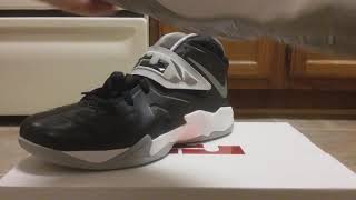 Lebron Soldier 7 black/grey/white Sneaker Review