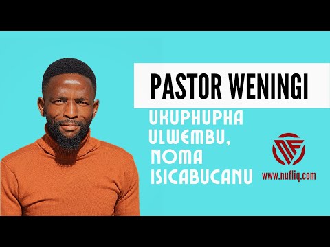 Ukuphupha ulwembu noma isicabucabu |@pastorweningi
