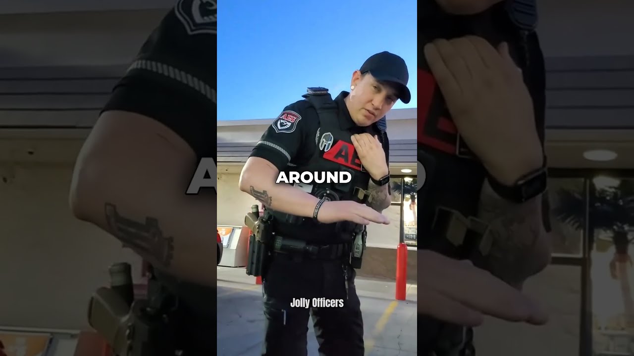 Strange Security Guard ARGUES Hvdtcop 
